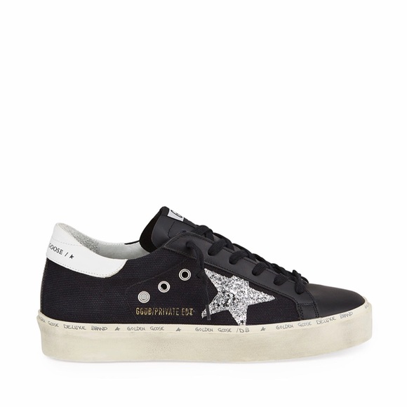 RARE EXCLUSIVE Golden Goose Star Glitter Sneakers - Picture 2 of 14